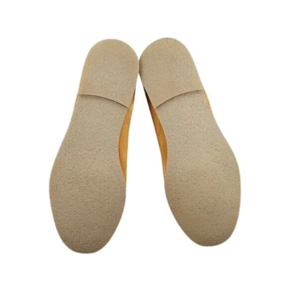 Seychelles Shoes Women 8.5 Loafer Slip On Suede Yellow Classic Fashion Boho Flat - Picture 4 of 16